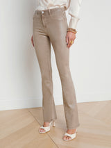Selma Coated Bootcut Jean