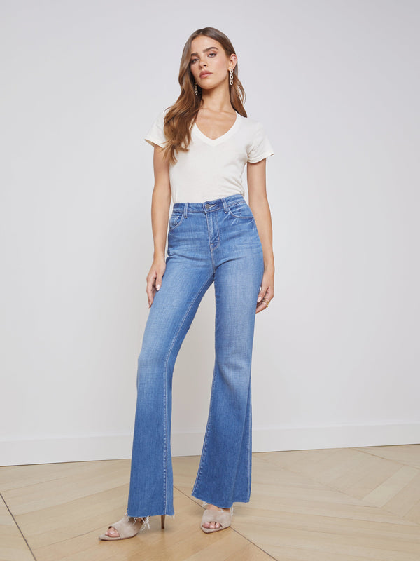 Sera Sneaker Flare Jean