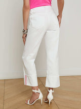 Leighton Cropped Cuffed Jean