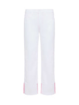 Leighton Cropped Cuffed Jean