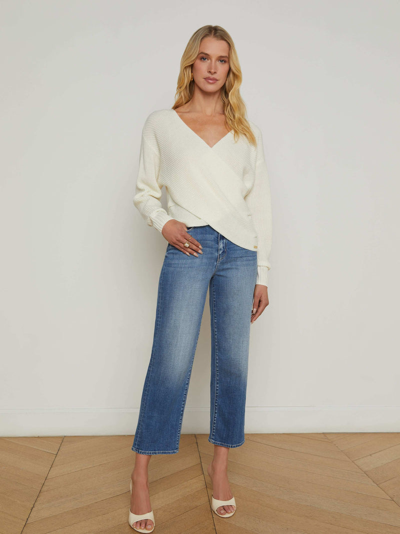 Antonella Crossover Sweater