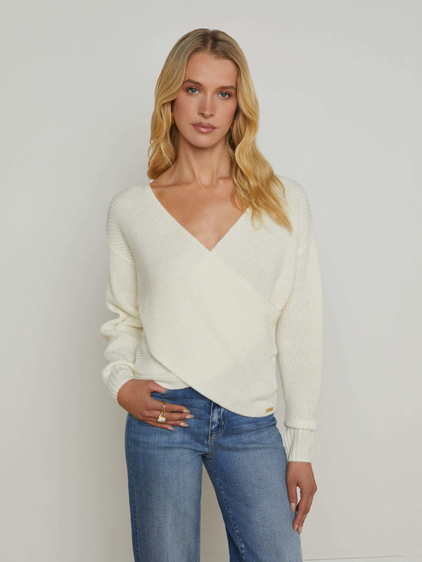 Antonella Crossover Sweater