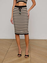 Lacen Pointelle Knit Skirt