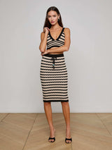 Lacen Pointelle Knit Skirt